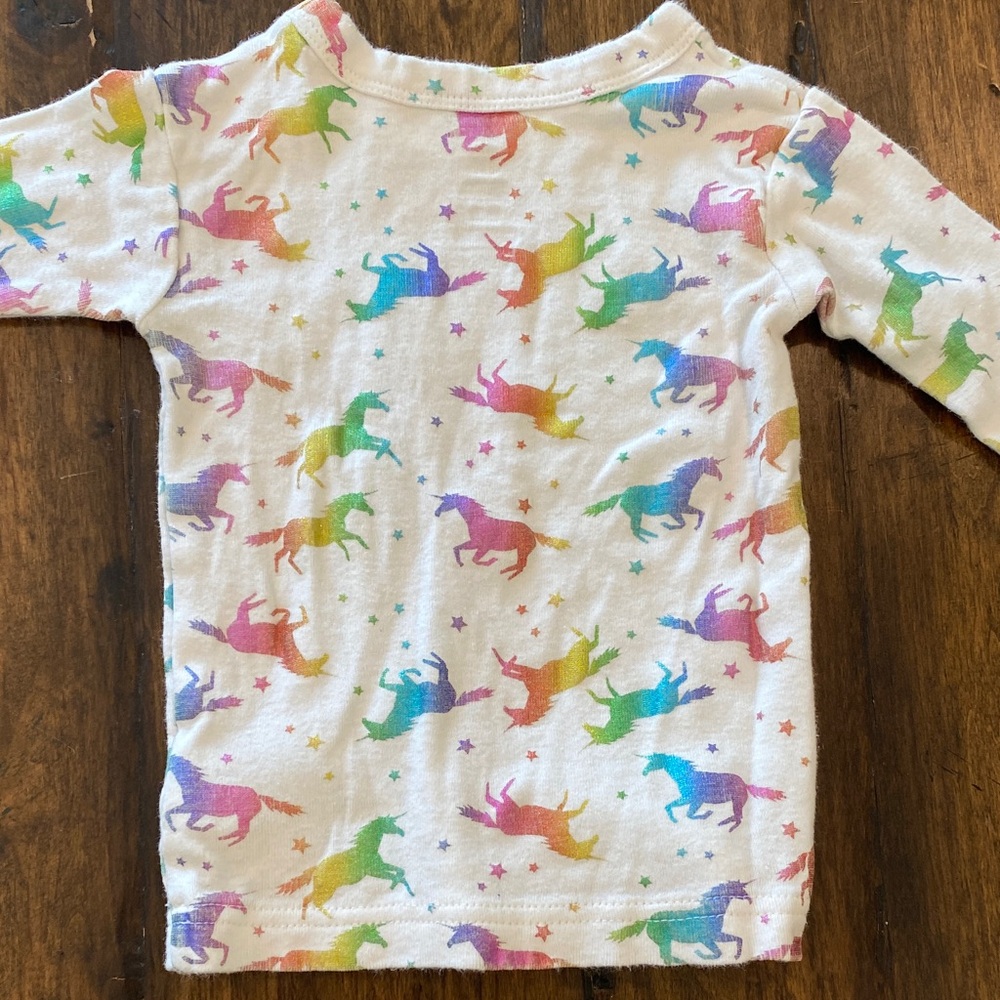 🩷 Baby GAP Unicorn Print Matching Set 🩷 - Picture 7 of 9
